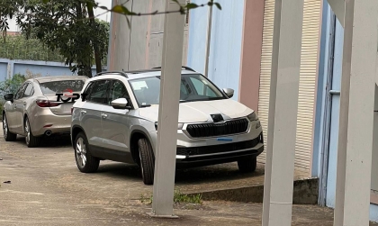 Thêm một mẫu xe Skoda lộ diện tại Việt Nam